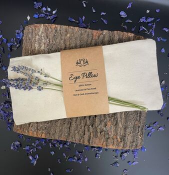 Aromatherapy Hot And Cold Lavender Or Rose And Chamomile Eye Pillows, 3 of 6
