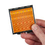 Red Orange 'Stained Glass' Compact Mirror, thumbnail 11 of 12