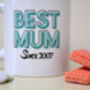 Personalised 'Best Mum' Mug Gift, thumbnail 3 of 9