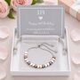 18th Birthday Heart Drawstring Bracelet, thumbnail 6 of 7