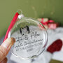 Penguin New Home Christmas Bauble, thumbnail 1 of 9
