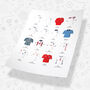 Classic Football Kits Team Print, thumbnail 2 of 12