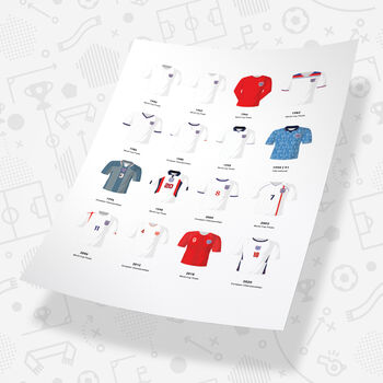 Classic Football Kits Team Print, 2 of 12