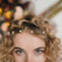Star Swarovski Crystal Wedding Headband Hair Vine Star, thumbnail 4 of 12