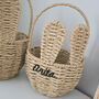 Personalised Bunny Baskets Easter Decorations, thumbnail 5 of 8