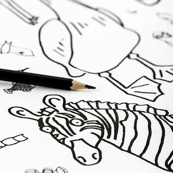 Giant Colouring In Sheet Amazing Animals, 2 of 5