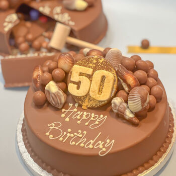 50th Birthday Smash Cake, 3 of 7