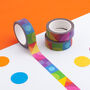Colourful Rainbow Washi Tape Set, thumbnail 4 of 9