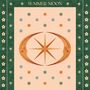 Summer Moon, Celestial Lunar Art Print, Bohemian Poster, thumbnail 3 of 3