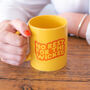 No Rest For The Wicked Typography Mug, thumbnail 1 of 4