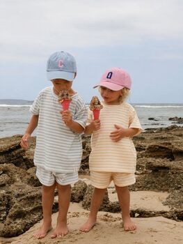 Custom Initial Embroidered Junior Vintage Cap, 5 of 10