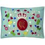 Large Coronation Party Cushion With Hand Embroidery, thumbnail 2 of 4