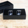 Architectural Photo Cufflinks Stylish Monochrome Gift For Him, thumbnail 3 of 6
