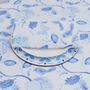 Eight Seater Tablecloth, Blue And White, thumbnail 6 of 12