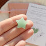 Serene Green Aventurine Crystal Star, thumbnail 1 of 5