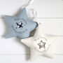 Personalised Embroidered Hanging Star Gift For Any Occasion, thumbnail 11 of 12