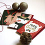 Pack Of Three Character Christmas Cards, thumbnail 2 of 5
