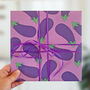 Aubergine Wrapping Paper And Gift Tags, thumbnail 1 of 1
