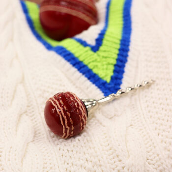 Personalised Vintage Cricket Ball Corkscrew, 6 of 6