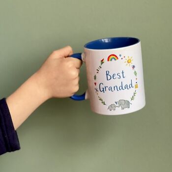 'Best Grandad' Verse Mug Cup Fathers Day Birthday Gift, 5 of 8