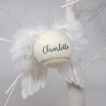 Personalised Angel Wings Decoration, 2 of 6