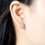 Red Eye Fish Stud Earrings, thumbnail 3 of 7