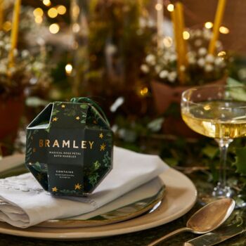 Rose Petal Mini Bath Bombs Bauble, 3 of 4