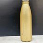 Personalised Gold Glitter Metal Water Bottle, thumbnail 4 of 4