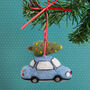 Christmas Car Mini Needle Felting Kit, thumbnail 4 of 4