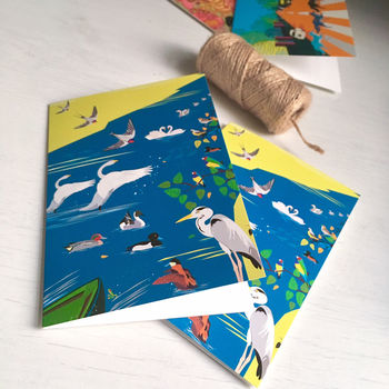 Birds Of London Mini Greeting Cards, A6 Size, 4 of 5