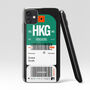 Personalised Hong Kong Ticket Design Clear Phone Case, thumbnail 3 of 5