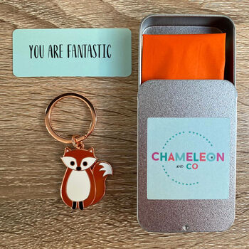 Positive Message Friendship Keyring Gift, 2 of 12