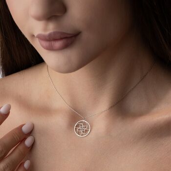 'Maths Is Beautiful' Golden Ratio Fibonacci Necklace, 6 of 9