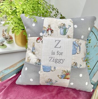 Peter Rabbit© Alphabet Cushion, 4 of 12