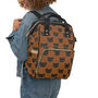 Pumpkin Spice Nappy/Diaper Backpack Bag, thumbnail 3 of 4