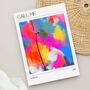 Blondie Music Inspired Abstract Art Print, thumbnail 3 of 4