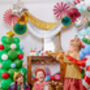 Gold Fringe Party Garland 135cm, thumbnail 5 of 11