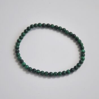 Dainty Malachite Crystal Bracelet For Harmony And Confidence, 2 of 4