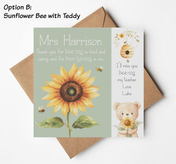 Thank You Teacher Bookmark Cards, 5 of 12