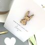 Some Bunny Loves You Personalised Card, thumbnail 2 of 4