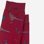 Men's Bamboo Socks Red Pheasant, thumbnail 3 of 3