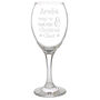 Personalised Runs On Wine And Christmas Cheer Wine Glass Gift Boxed – Christmas Gift Idea, thumbnail 5 of 5