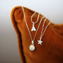Birthstone And Initial Layered Necklace Set, thumbnail 4 of 4