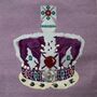 The Jubilee Crown Tapestry Kit With 100% British Wool, thumbnail 2 of 2