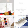 Personalised Nutcracker Christmas Card, thumbnail 9 of 9