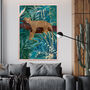 Leopard In The Tropical Jungle Wall Art Print, thumbnail 1 of 4