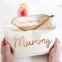 Personalised Mother's Day Gift | Custom Make Up Bag, thumbnail 1 of 4