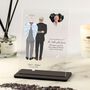 Personalised Father Of The Groom Memorial Plaque, thumbnail 1 of 5