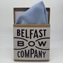 Irish Linen Pocket Square In Light Blue, thumbnail 1 of 3