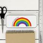 Personalised Rainbow Pencil Case, thumbnail 1 of 2